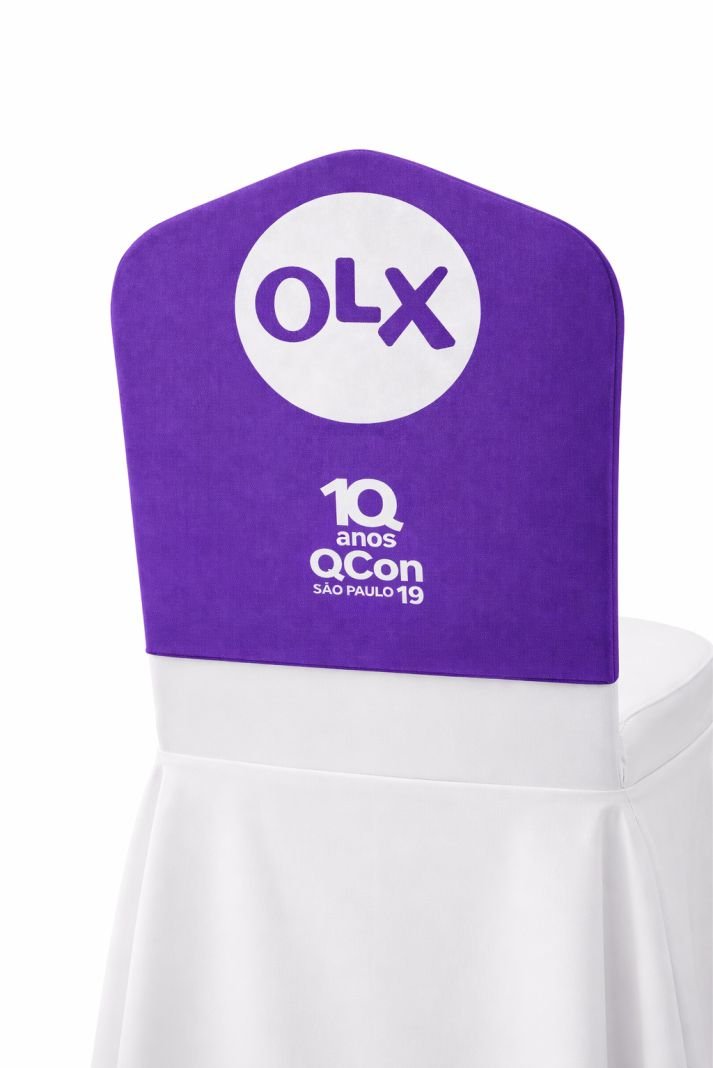 Capa de cadeira personalizada