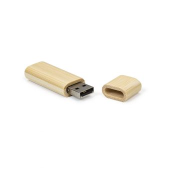 Pen Drive Personalizado Bambu