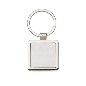 Chaveiro Metal Quadrado Personalizado