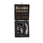 Kit Vinho Xadrez 4 peças personalizado