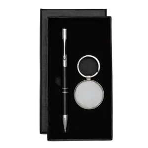 Kit Caneta e Chaveiro personalizado