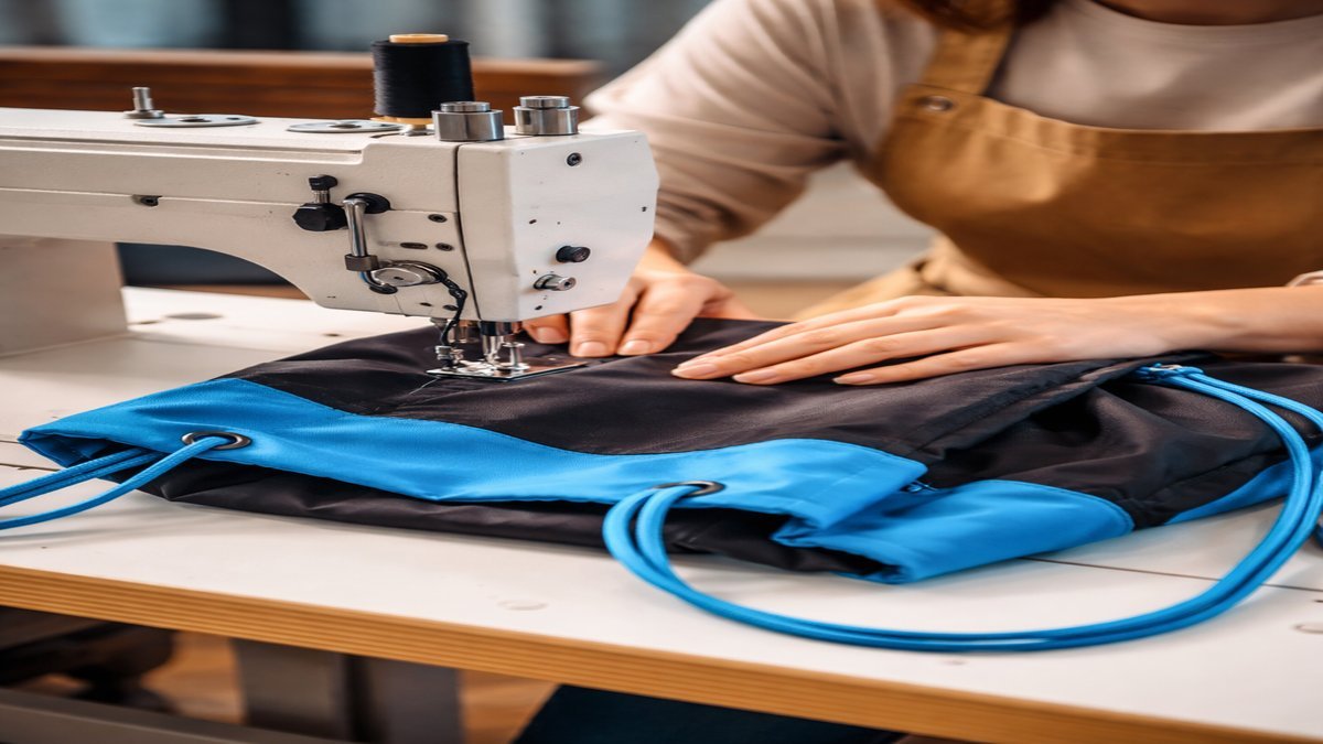 Como é feita a mochila saco