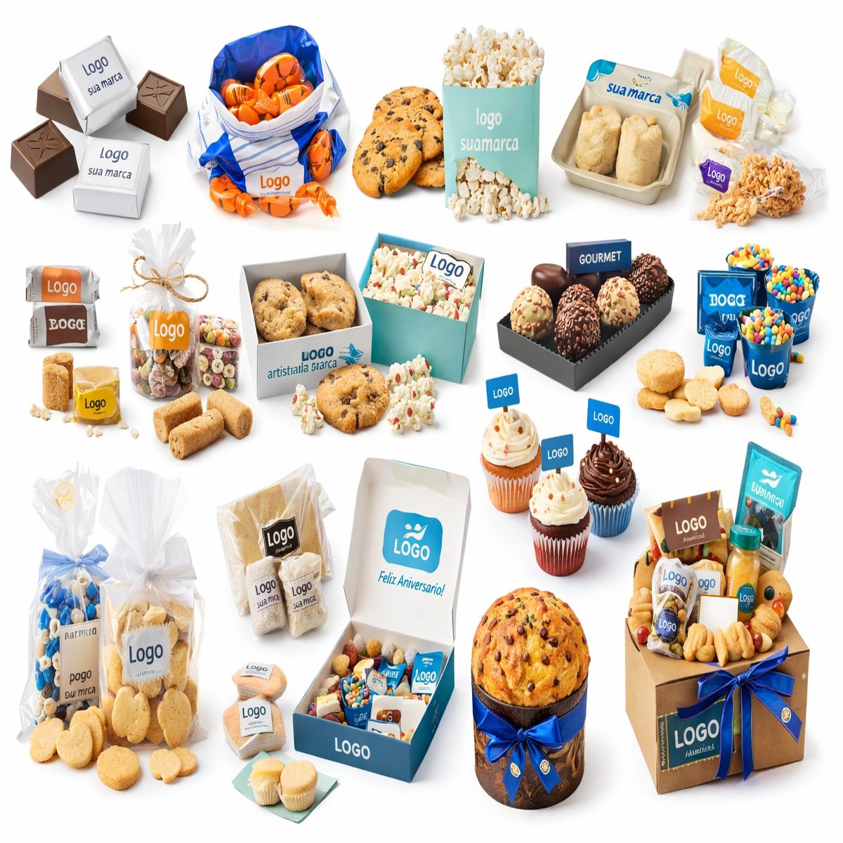 Brindes Comestíveis Personalizados: Tipos Mais Buscados e Vantagens